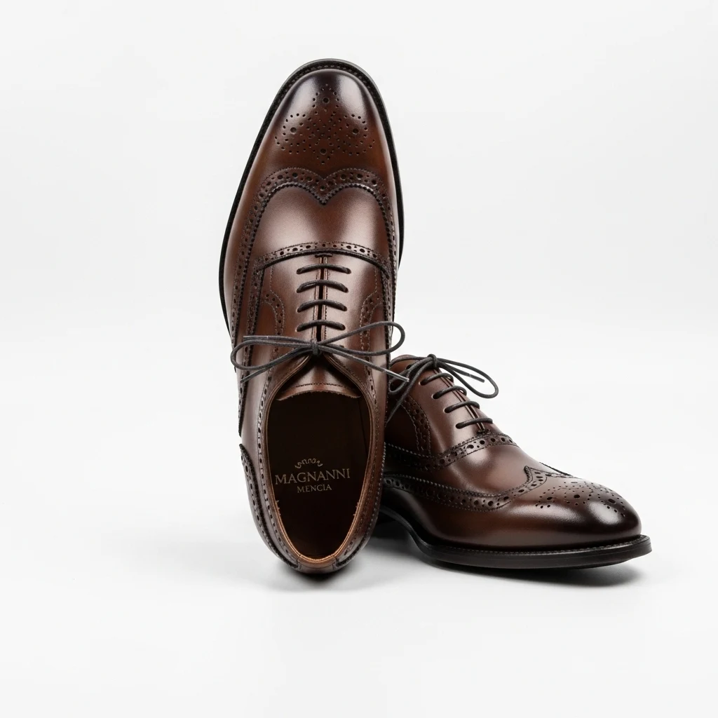 Magnanni Mencia leather oxfords image 2