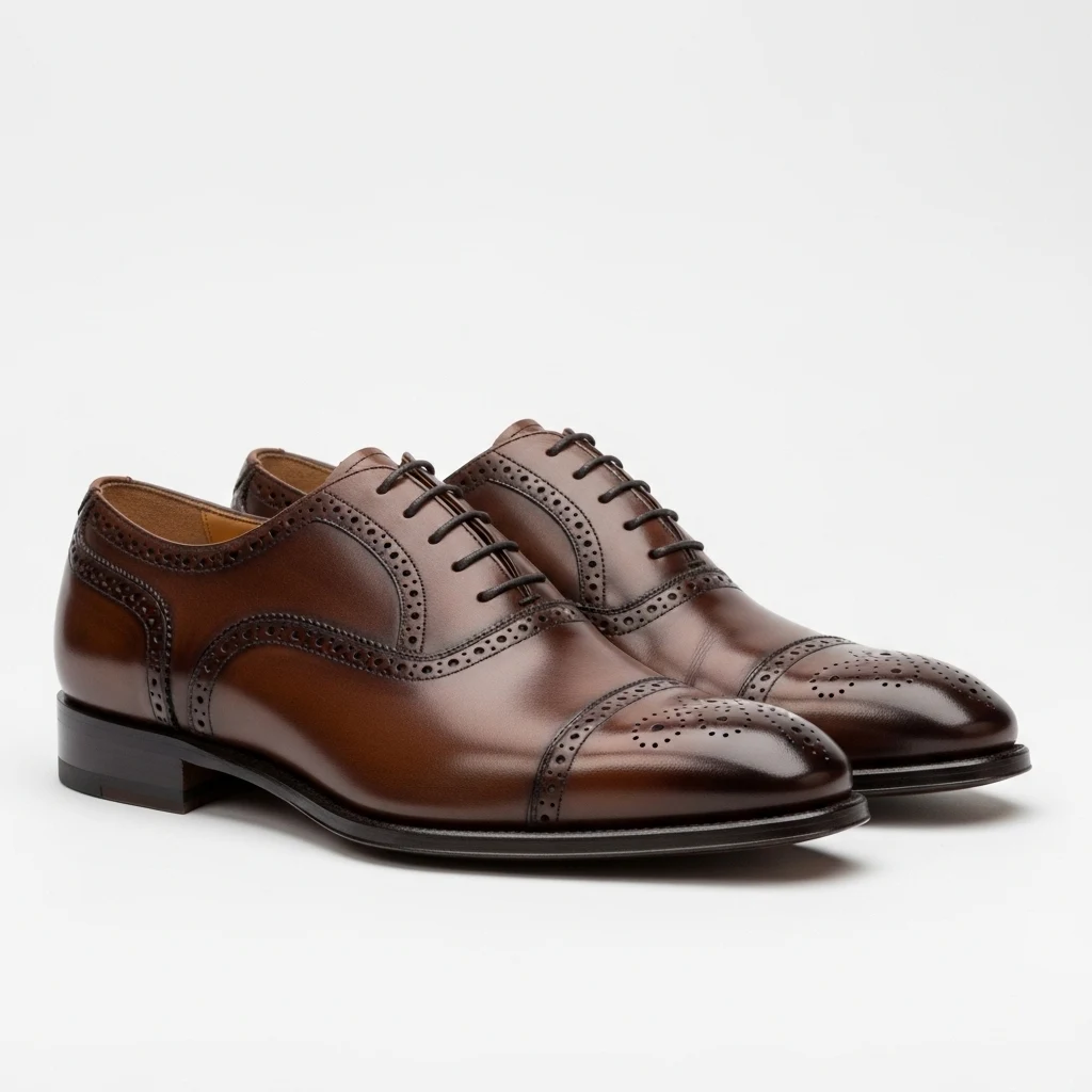 Magnanni Mencia leather oxfords image 3